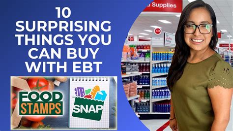 surprising things you can buy with ebt